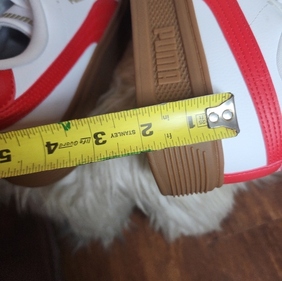 Puma Smash Stripe Platform Sneakers 10 NEW - Picture 11 of 11